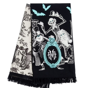 Set of 2 Disney Haunted Mansion Toile Kitchen Towels Tea Towels NWT